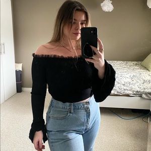 Off-shoulder top
